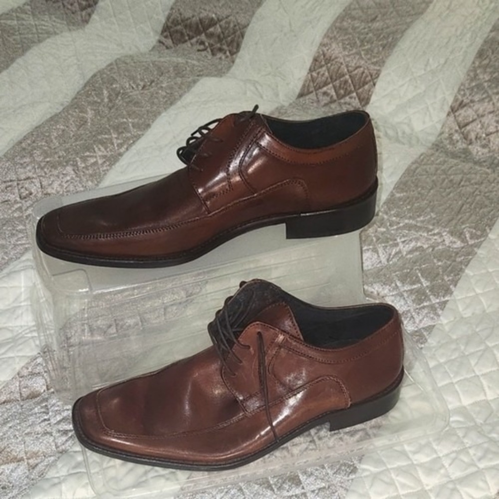 Bata: Made in Italy:  Brown Leather Men's Dress Shoes